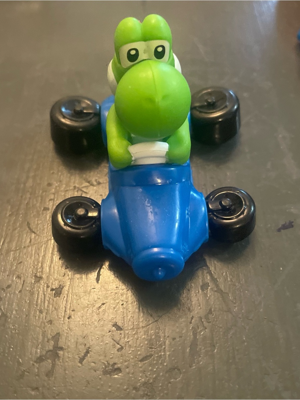 Mario Kart Yoshi Racer Toy Car - Kids Toy green and blue car
